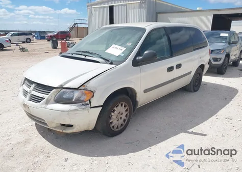 2007 Dodge Grand Caravan Cv из США, поврежденный, VIN 1D4GP23R27B262507